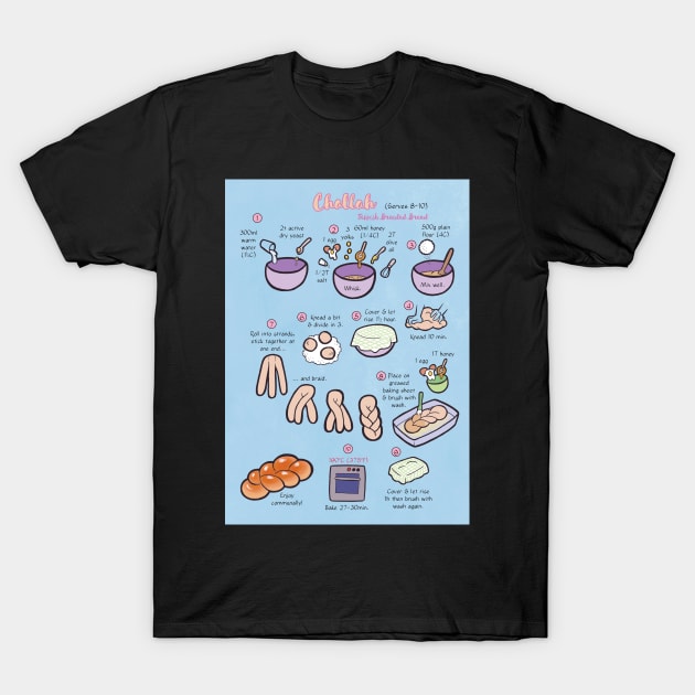 Recipe: Challah T-Shirt by Cedarseed